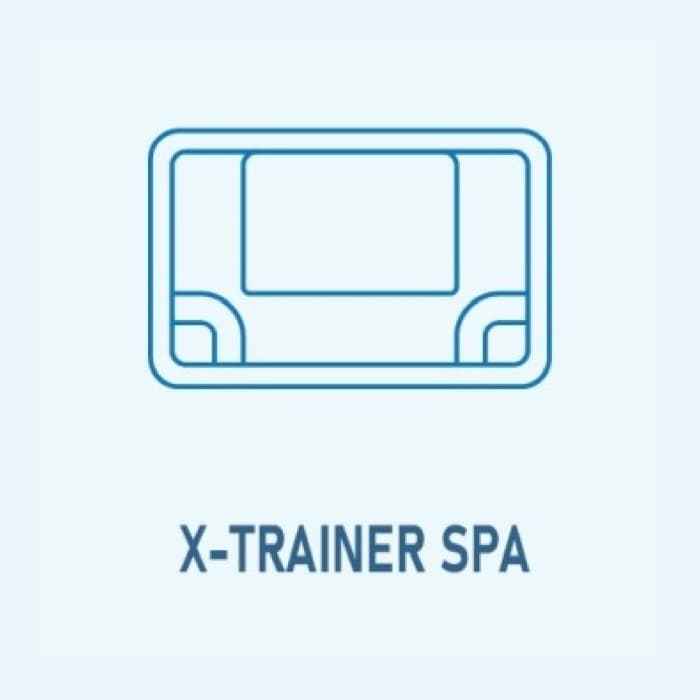 X-Trainer Spa Compass fibreglass product depiction